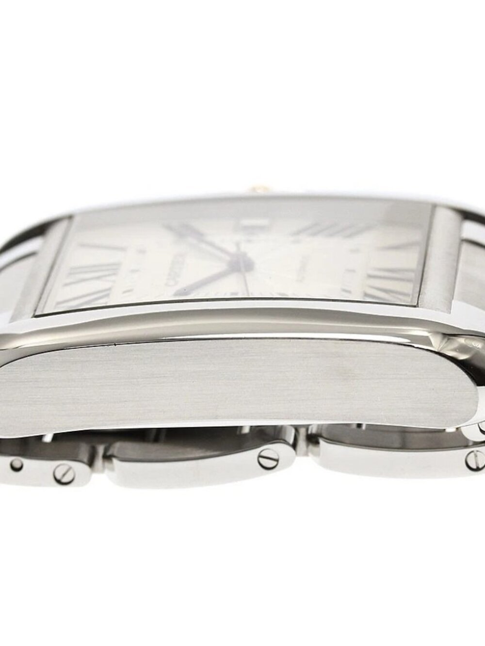 CARTIER Tank AnglaiseXL W5310006 Date 2 tone Silver Dial Automatic Men's_808729 - Picture 3 of 6